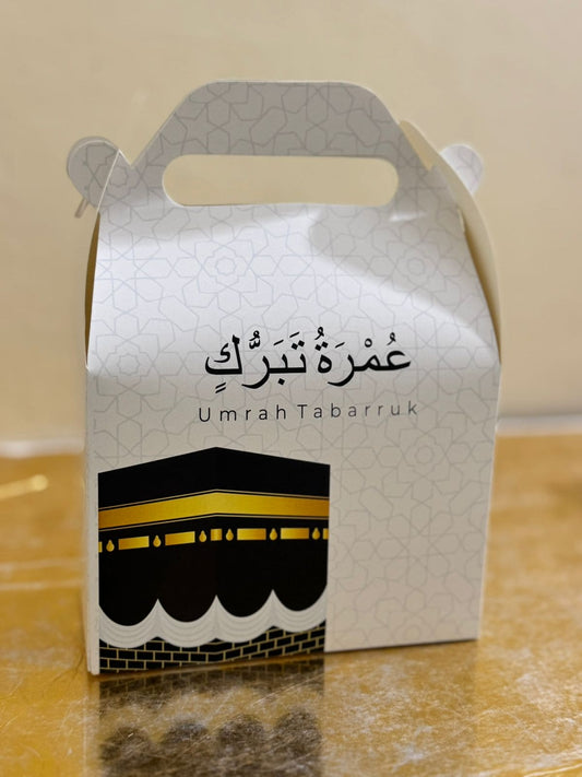 Goodie Bag (Happy meal style) - Umrah/Hajj Tabarruk Packaging