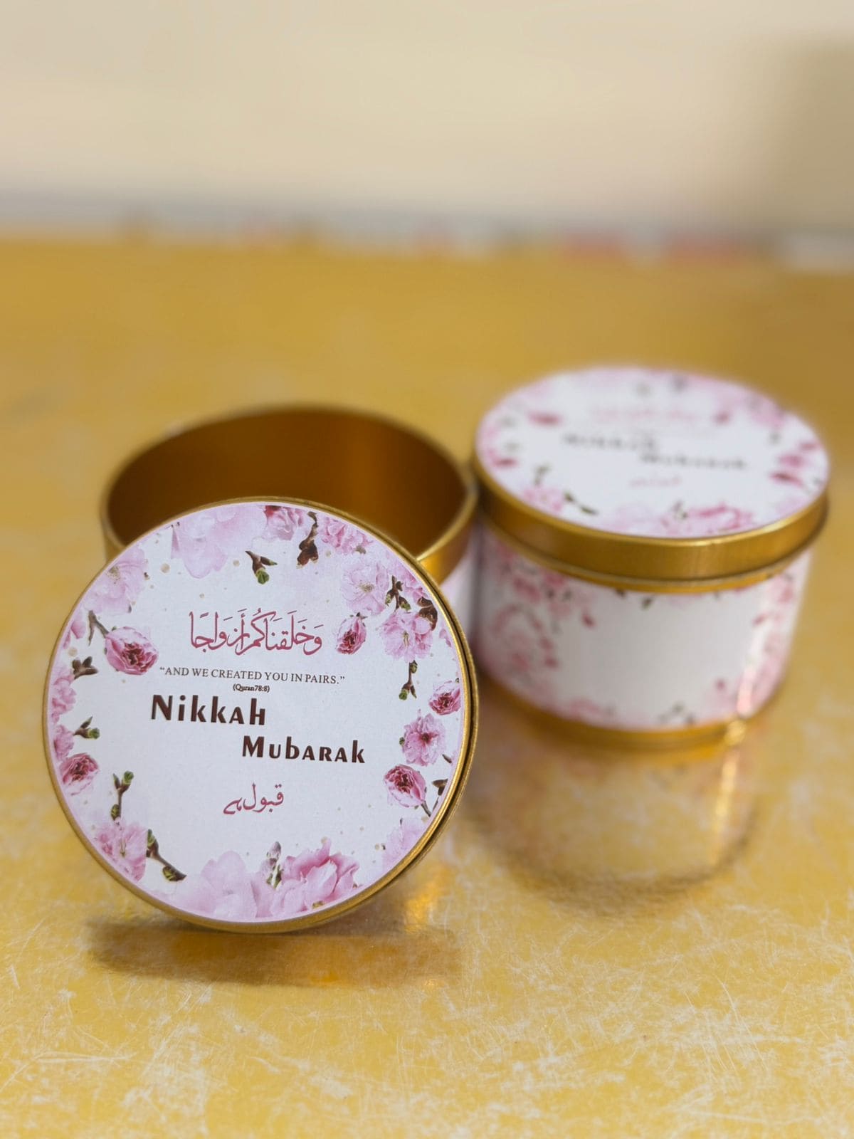 Bid Box / Tin Box (3x3x2 inches)