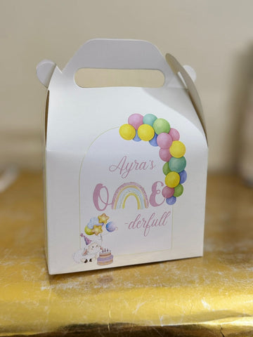 Goodie Bags for Birthday (Rainbow theme)