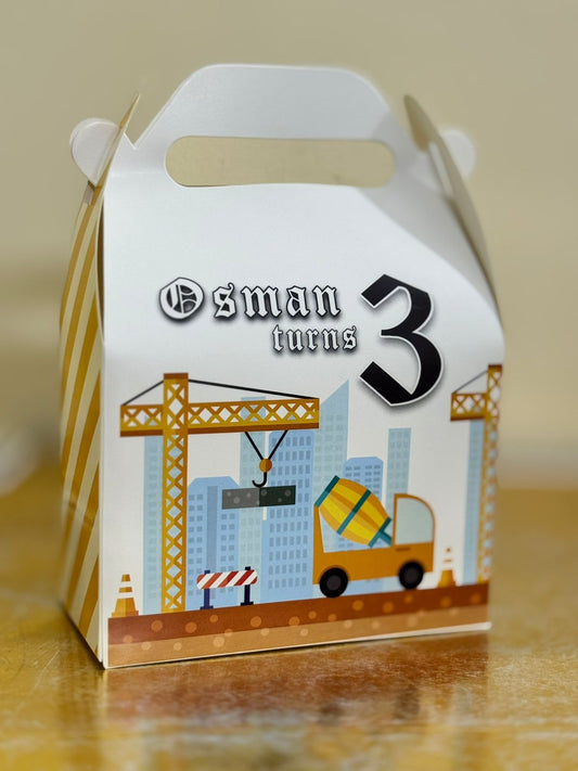 Goodie Bag for Birthday (Builder’s Theme)