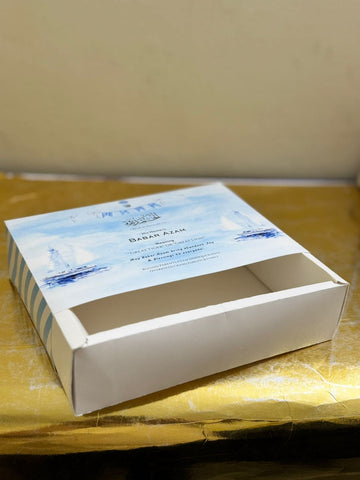 Baby Announcement Card Box