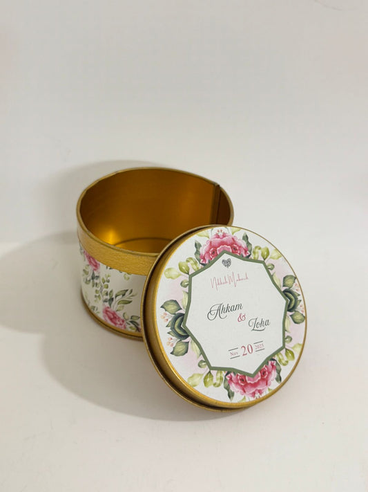 Bid Box / Tin Box (3x3x2 inches)