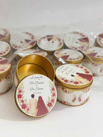 Bid Box / Tin Box (3x3x2 inches)