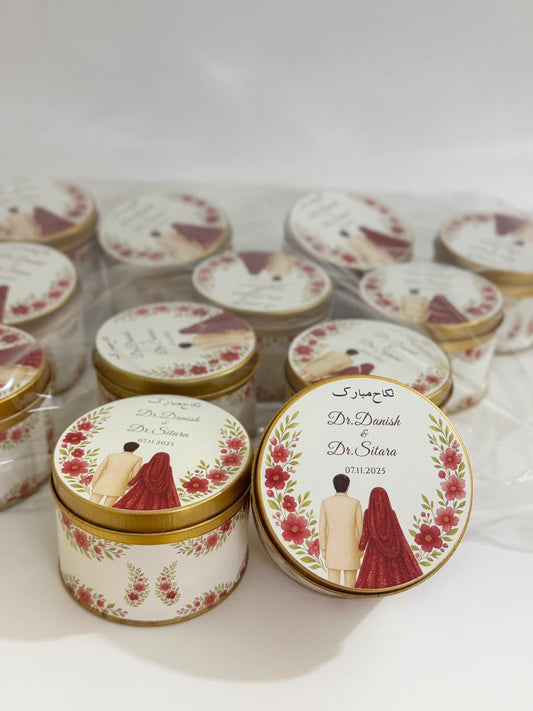 Bid Box / Tin Box (3x3x2 inches)