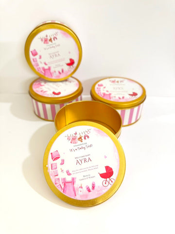 Baby Announcement - Tin Box 250g