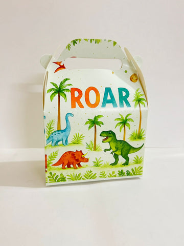 Goodie Bags for Birthday Dino Theme