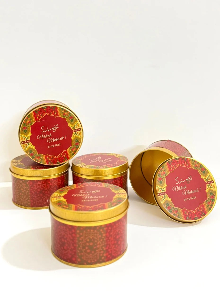 Bid Box / Tin Box (3x3x2 inches)