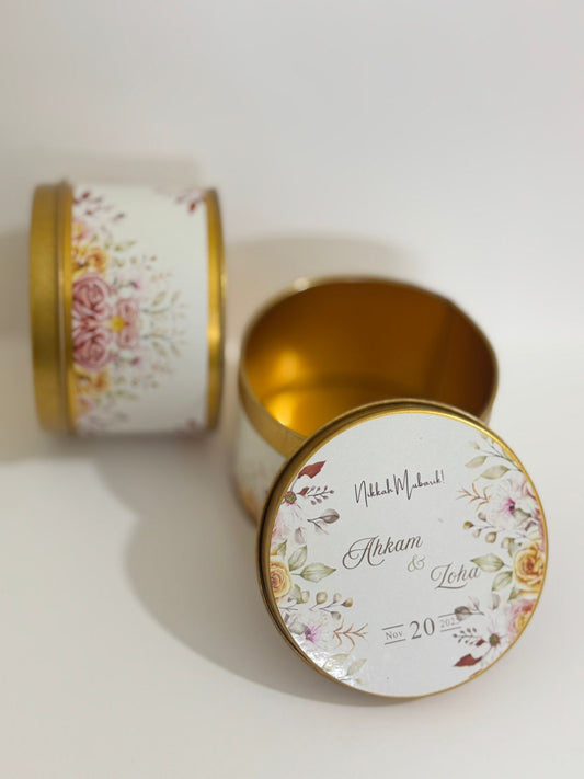 Bid Box / Tin Box (3x3x2 inches)