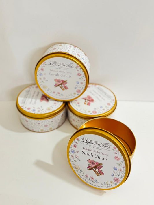 Khatam-ul-Quran Tin Box - 250G