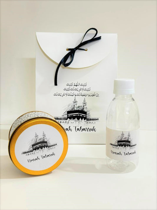 Small Set (B&W)- Umrah / Hajj Tabarruk Packaging