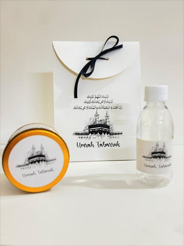 Small Set (B&W)- Umrah / Hajj Tabarruk Packaging