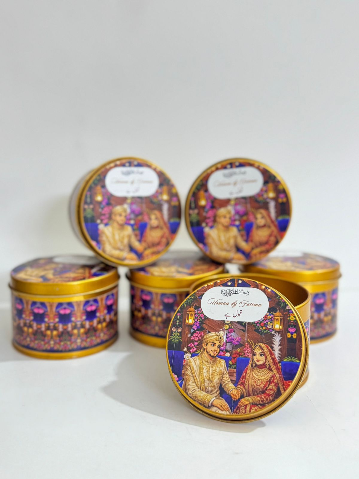 Bid Box / Tin Box (3x3x2 inches)