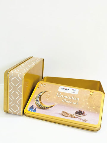 Customized Ramdan Tin Box - Half KG Rectangular