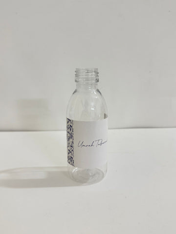 Bottle for Zam-Zam Blue Elegant  (250ml and 120ml)