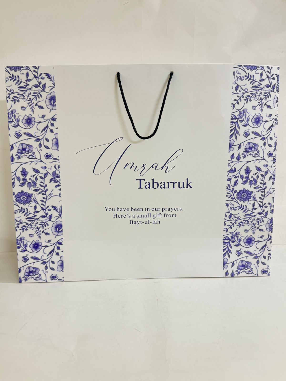 Extra Large Bag (Elegant Blue) - Hajj / Umrah Tabarruk Packaging