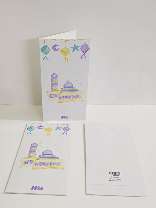 Customized Eidi Cards (Pack Of 6)