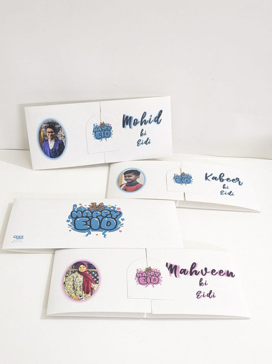 Happy Eid Customize Envelope (Pack Of 6)