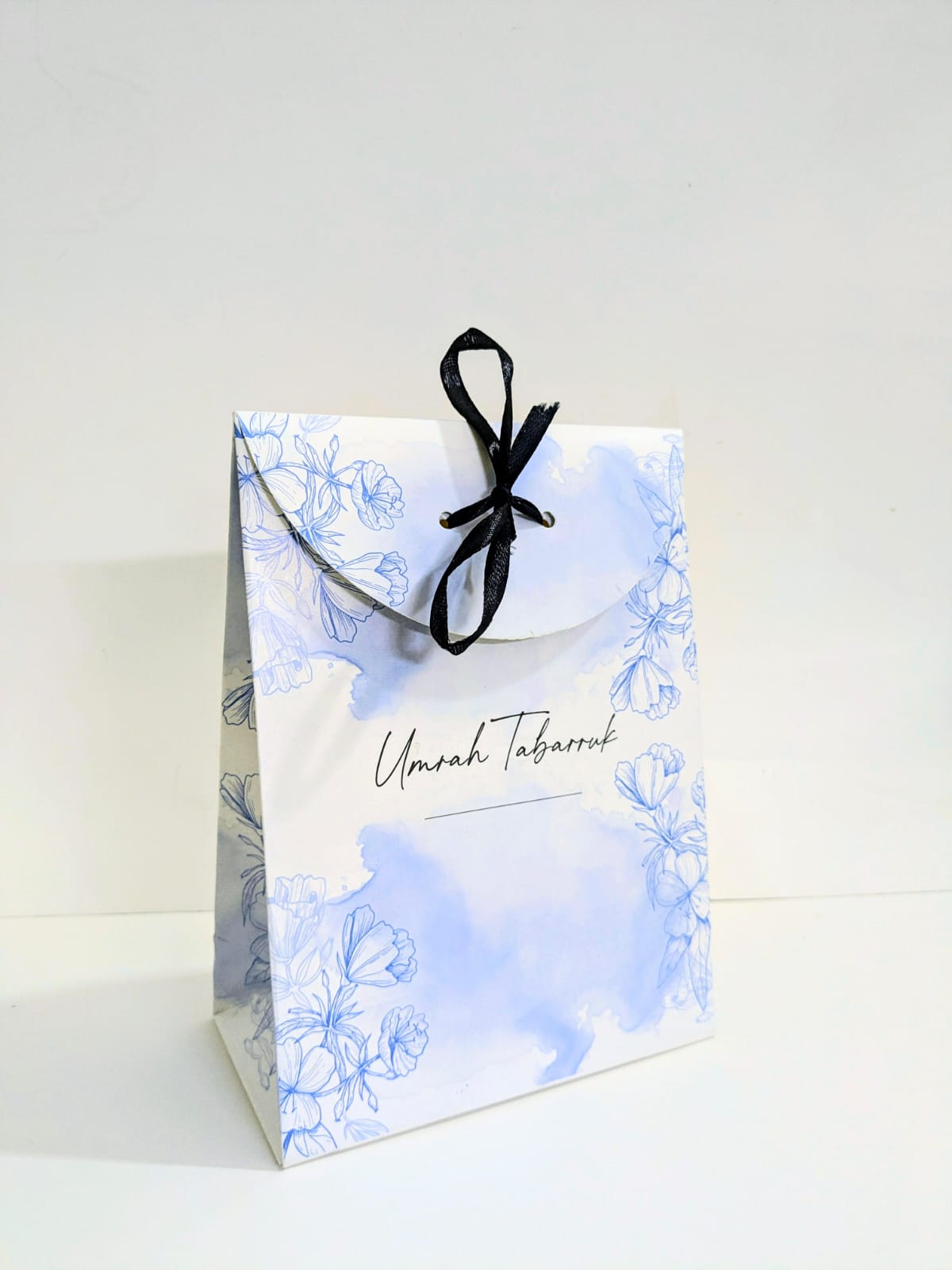 Goodie Bag (Light Blue) Umrah /Hajj Tabarruk Packaging