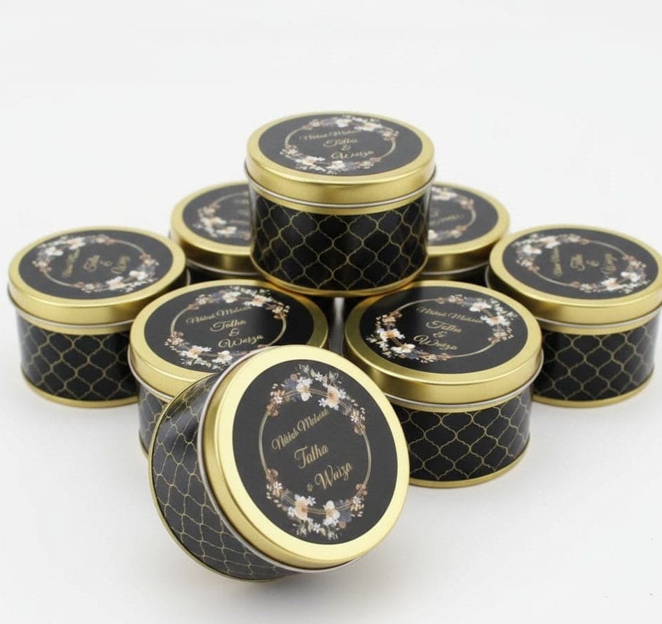 Bid Box / Tin Box (3x3x2 inches)