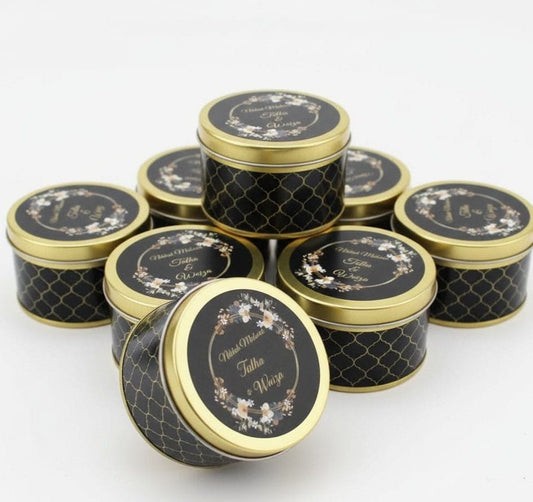 Bid Box / Tin Box (3x3x2 inches)