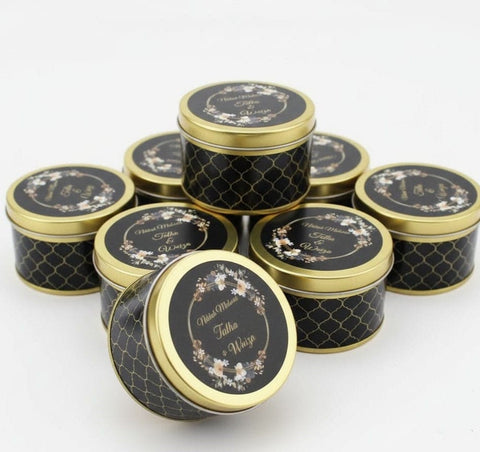 Bid Box / Tin Box (3x3x2 inches)