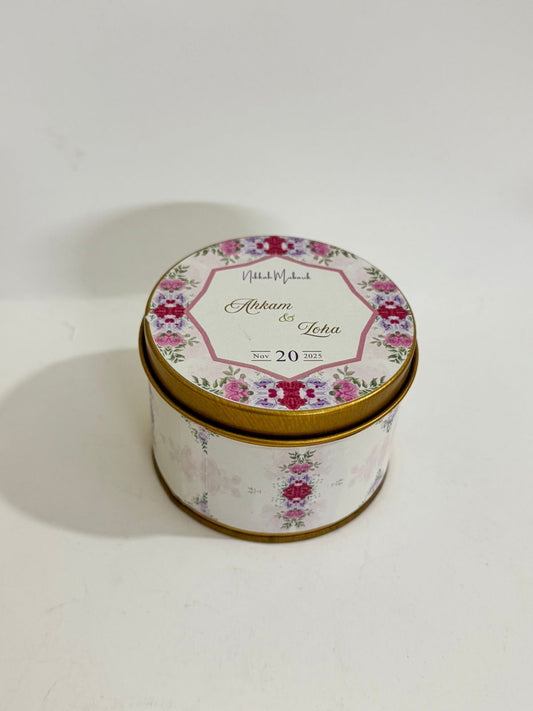 Bid Box / Tin Box (3x3x2 inches)