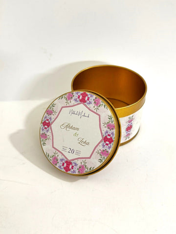 Bid Box / Tin Box (3x3x2 inches)