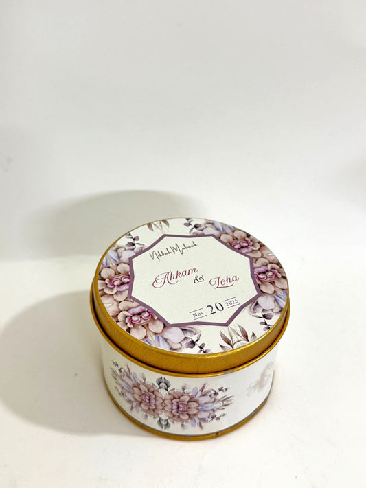 Bid Box / Tin Box (3x3x2 inches)