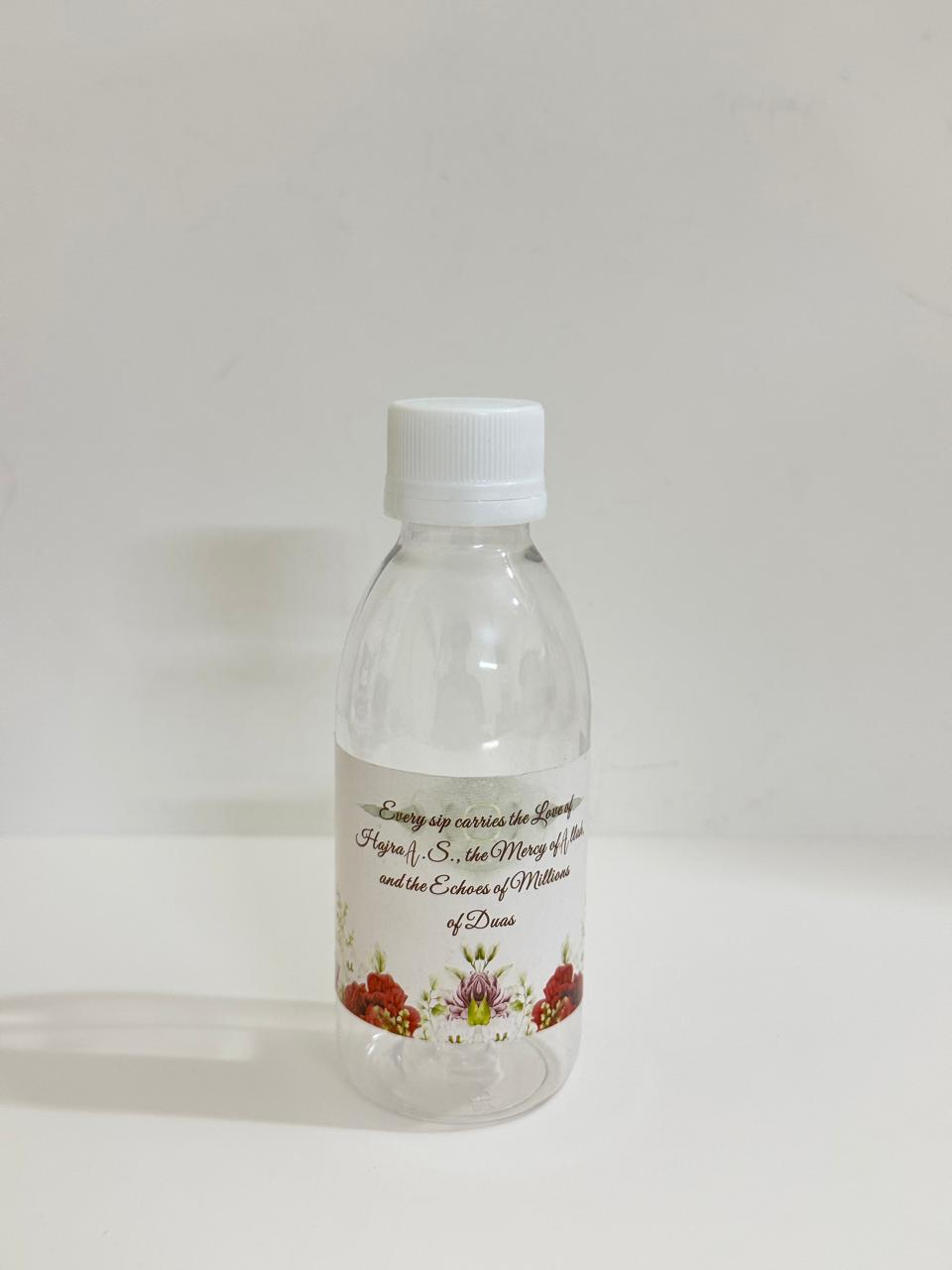 Bottle for Zam-Zam Red Floral (250ml and 120ml)