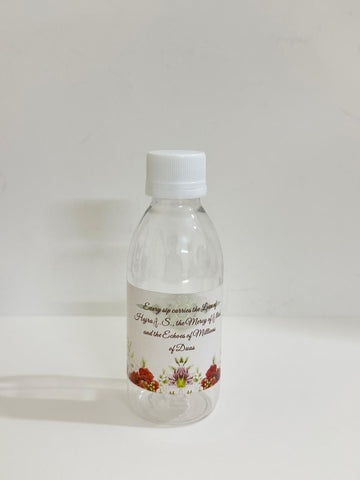 Bottle for Zam-Zam Red Floral (250ml and 120ml)