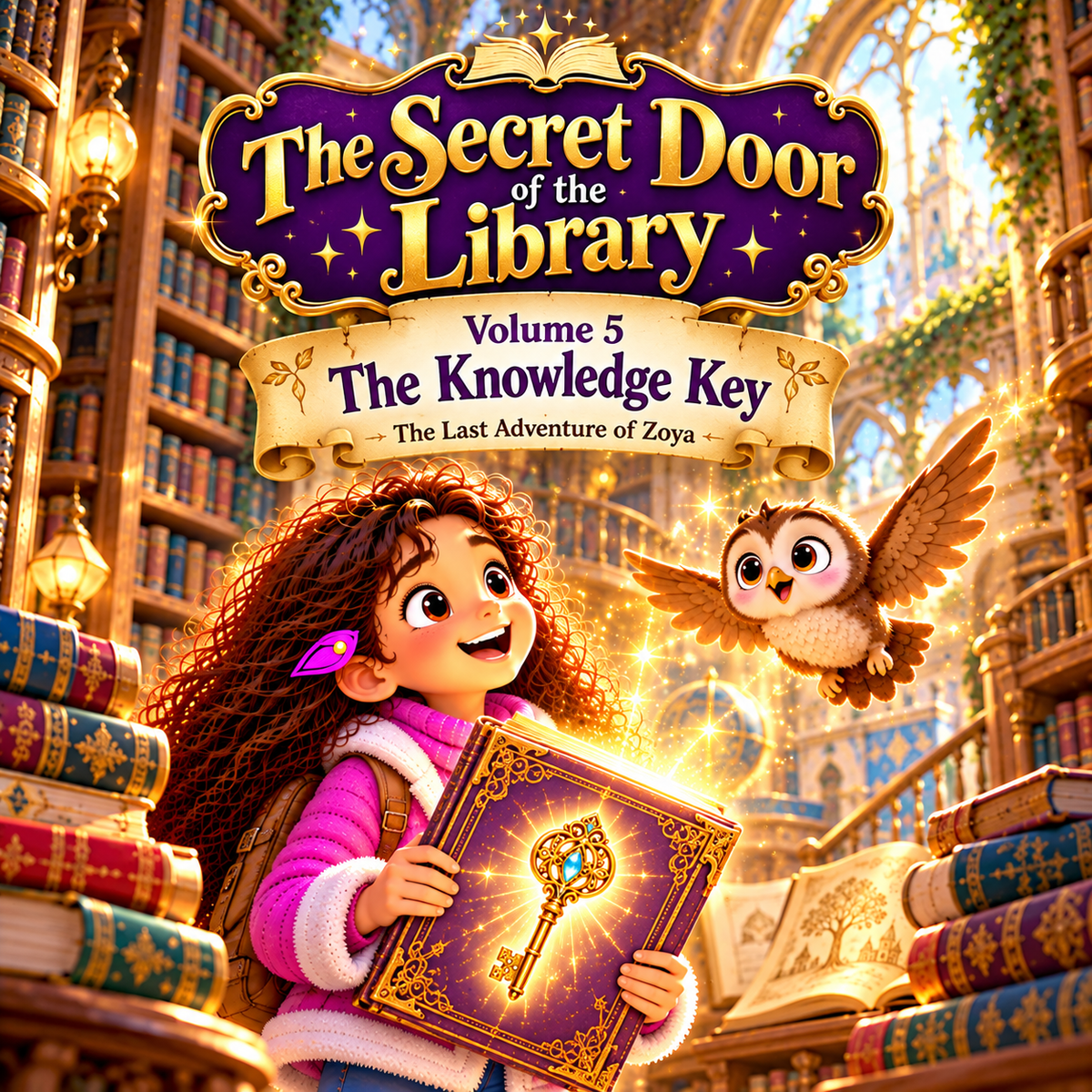 Story Book Series - The Secret Door of the Library - Volume 5: THE KNOWLEDGE KEY
