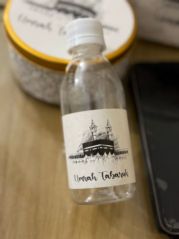 Bottle for Zam-Zam (250ml and 120ml)