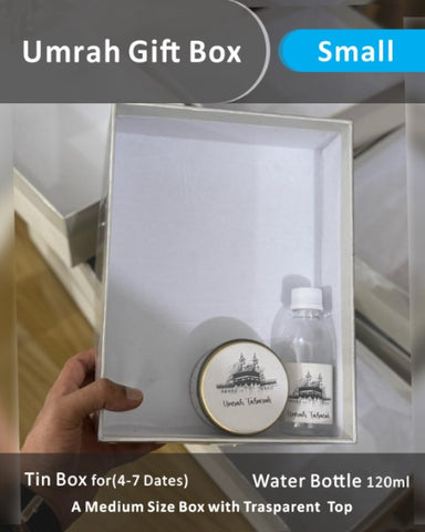 Large - Umrah / Hajj Gift Box (5kg) with small tin box