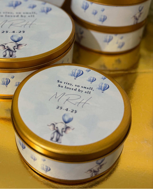 Baby Announcement - Half Kg Tin Box