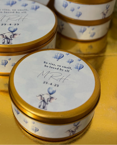 Baby Announcement - Half Kg Tin Box
