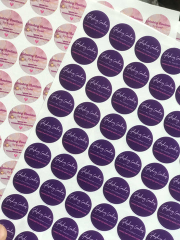 1 inch Round Stickers