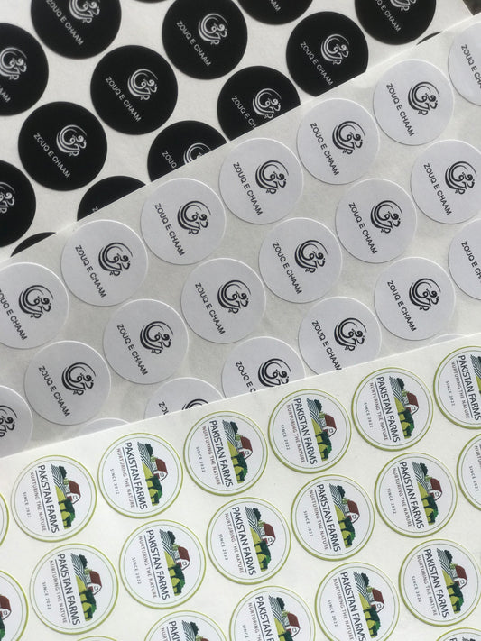 1 inch Round Stickers
