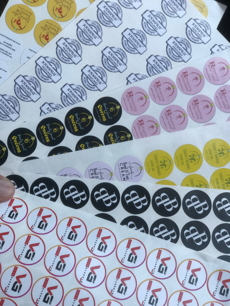 1 inch Round Stickers