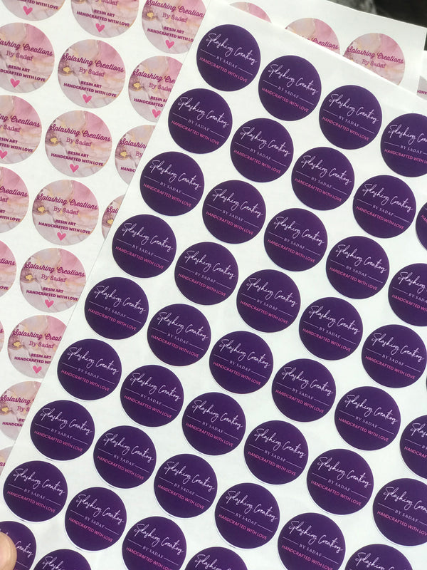 1 inch Round Stickers