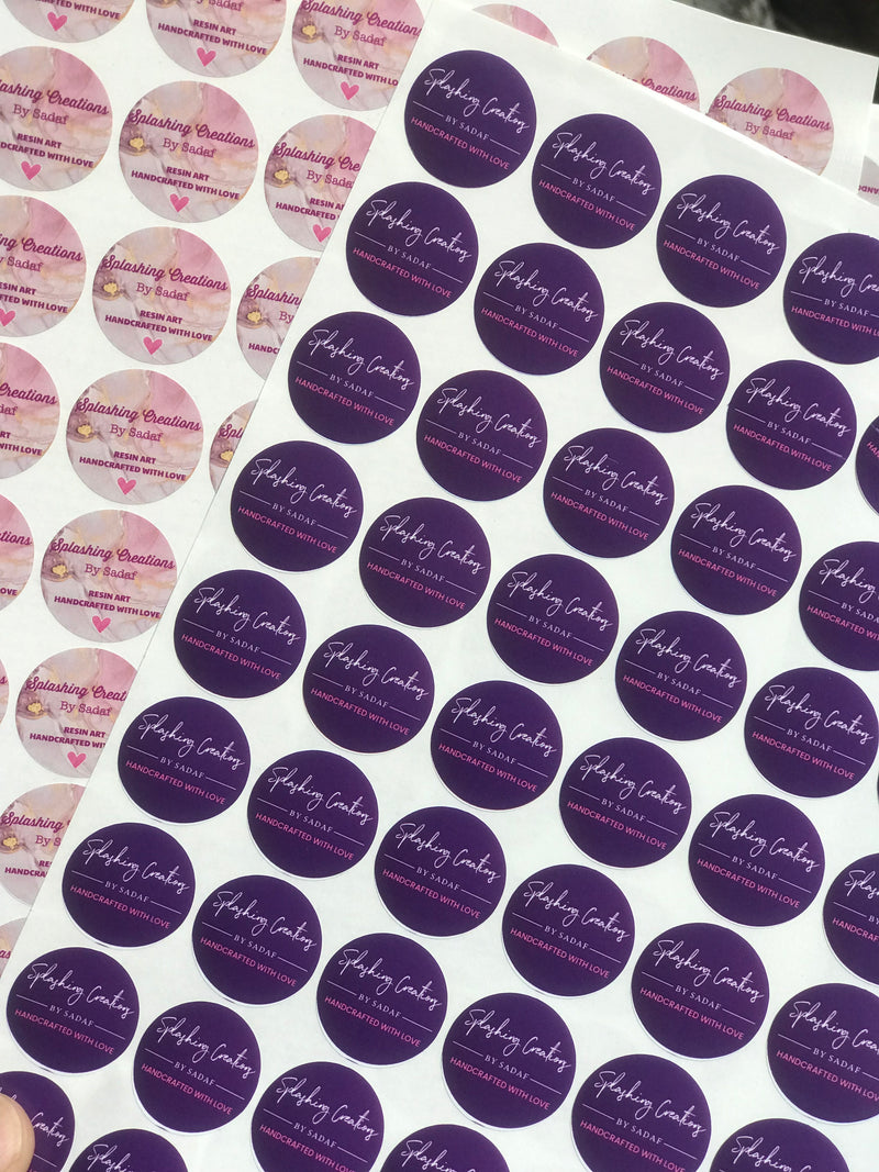 1 inch Round Stickers