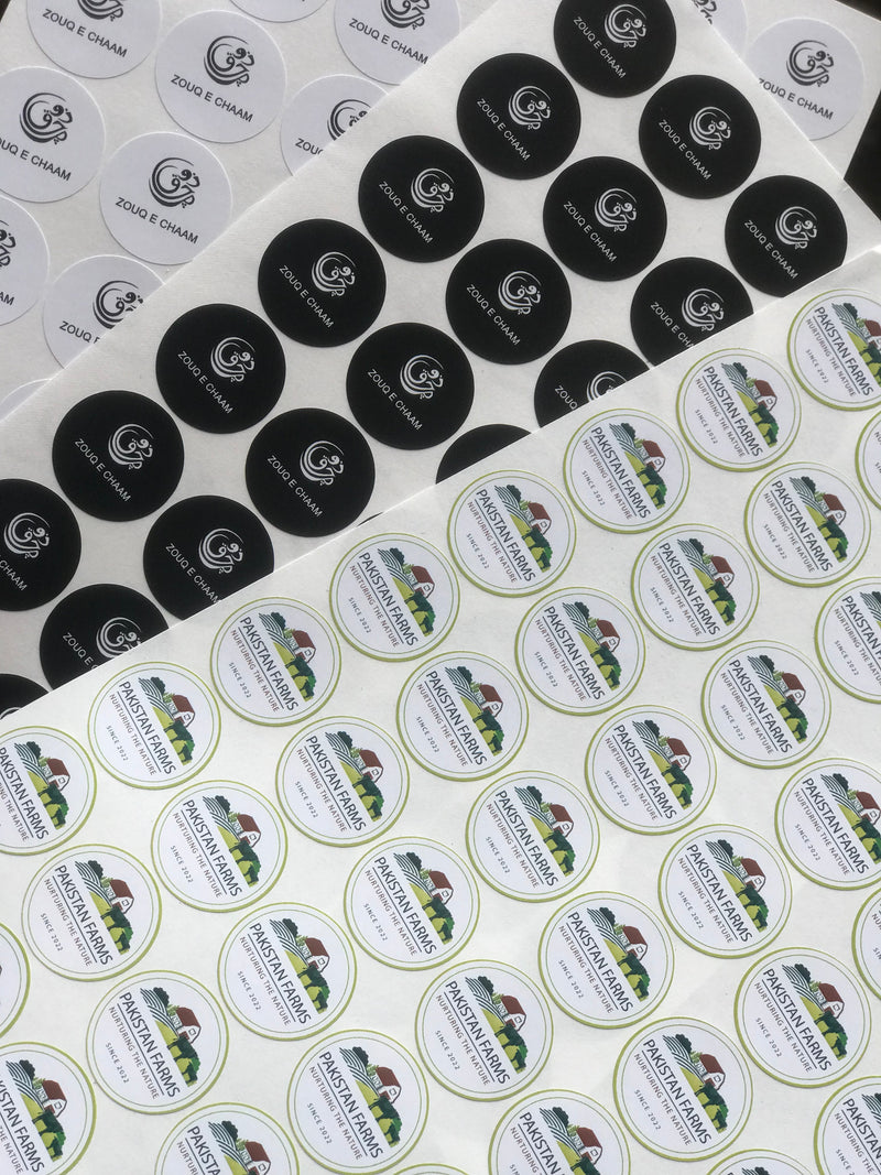 1 inch Round Stickers