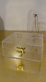 Acrylic Box - Umrah/Hajj Tabarruk, Baby Announcement, Nikkah Bid