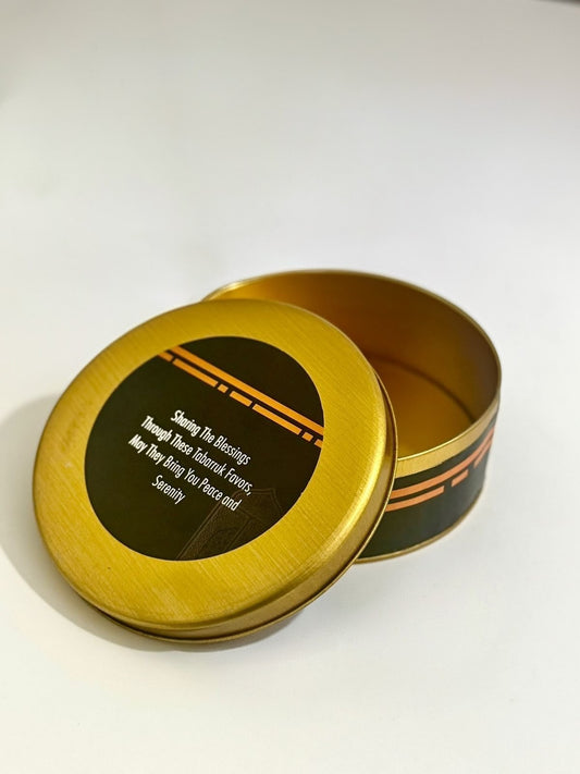 Half KG Tin Box  - ( Black ) Umrah / Hajj Tabarruk